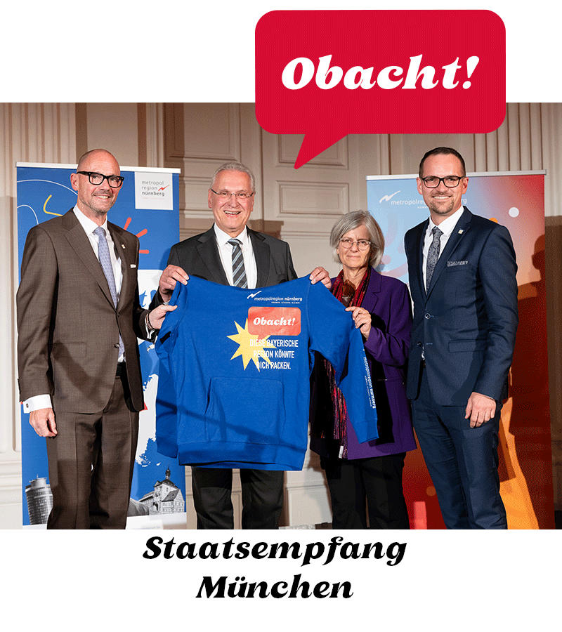 Obacht Kampagne Staatsempfang
